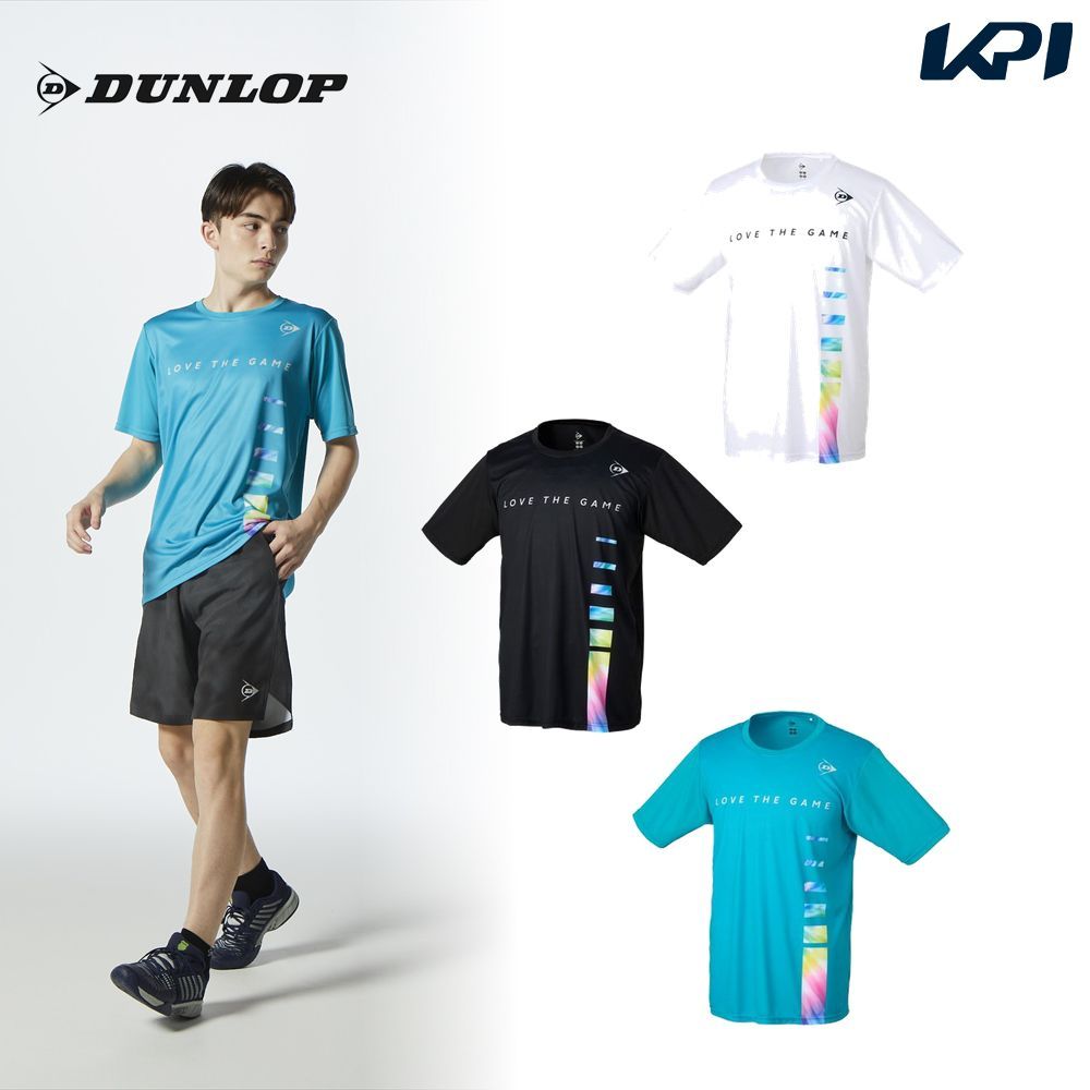 ダンロップ DUNLOP テニスウェア ユニセックス   Tシャツ DAL-8401 2024SS