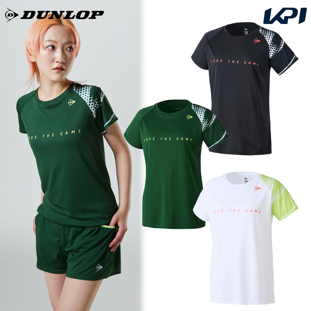 DUNLOP（ダンロップ） テニスウェア レディース Tシャツ DAL8460W