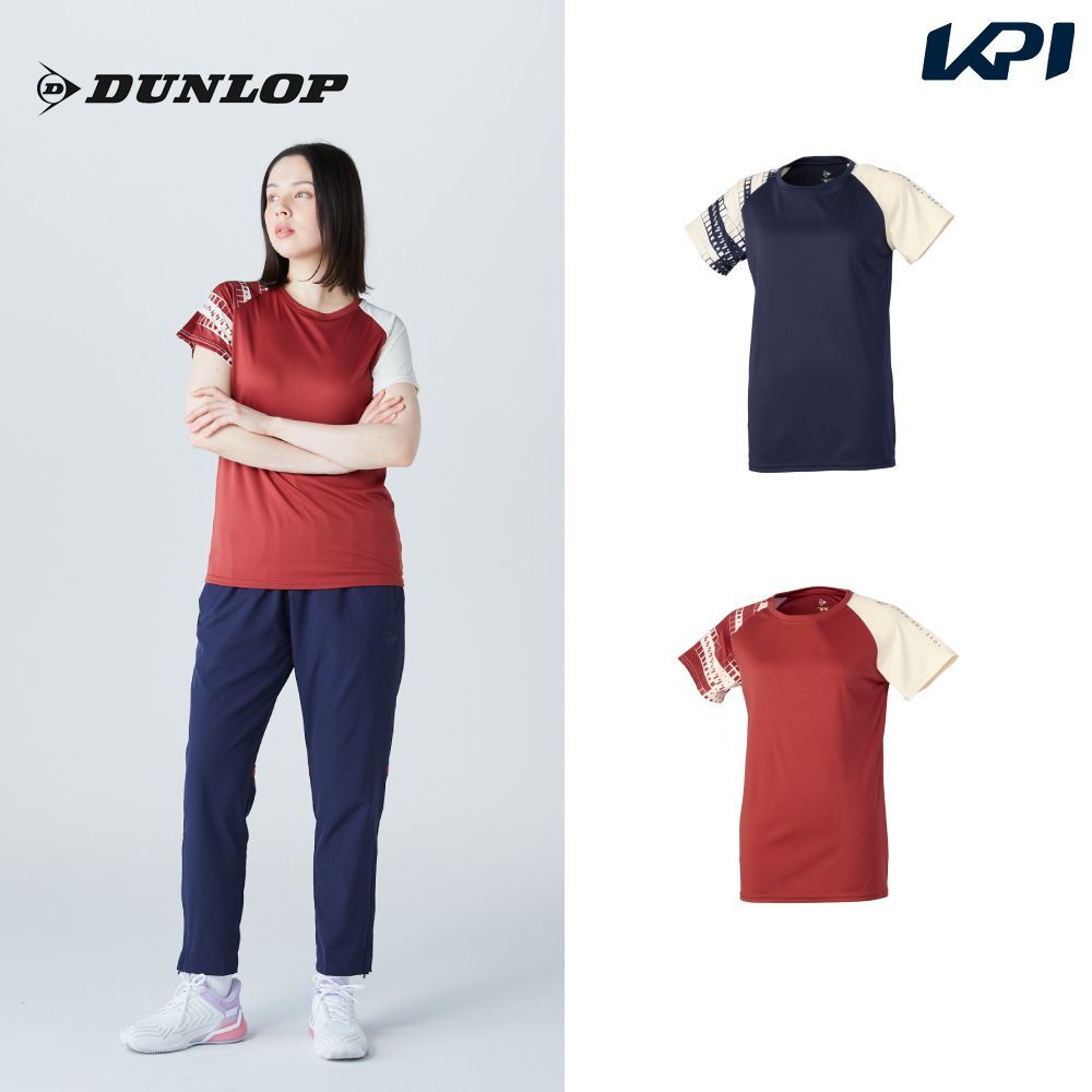 ダンロップ DUNLOP テニスウェア レディース   Tシャツ DAL8660W 2026FW 7月下旬発売予定※予約