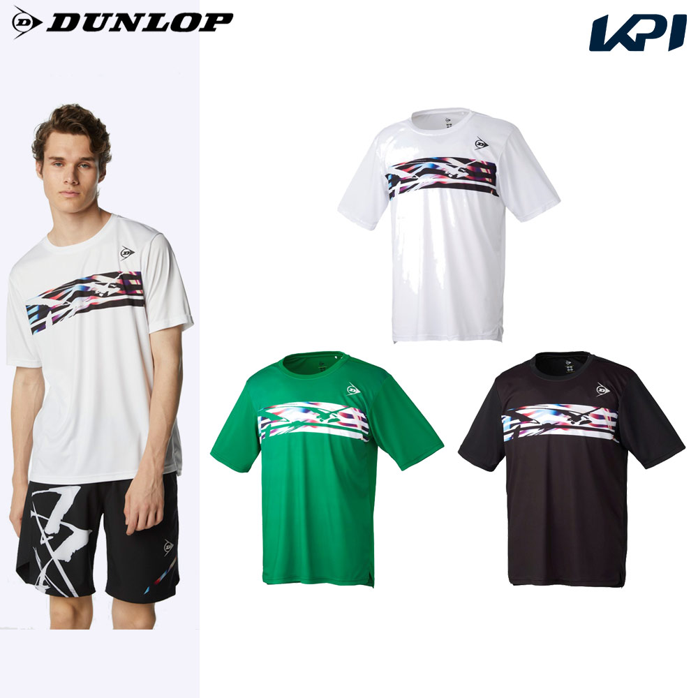 ダンロップ DUNLOP テニスウェア ユニセックス GAME SHIRT ゲームシャツ DAP-1301 2023SS｜kpisports