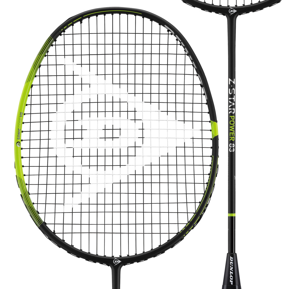 【新品】DUNLOPバドミントンラケットZ-STAR パワー83 2本 DUNLOP ダンロップ バドミントンラケット Z-STAR POWER 83