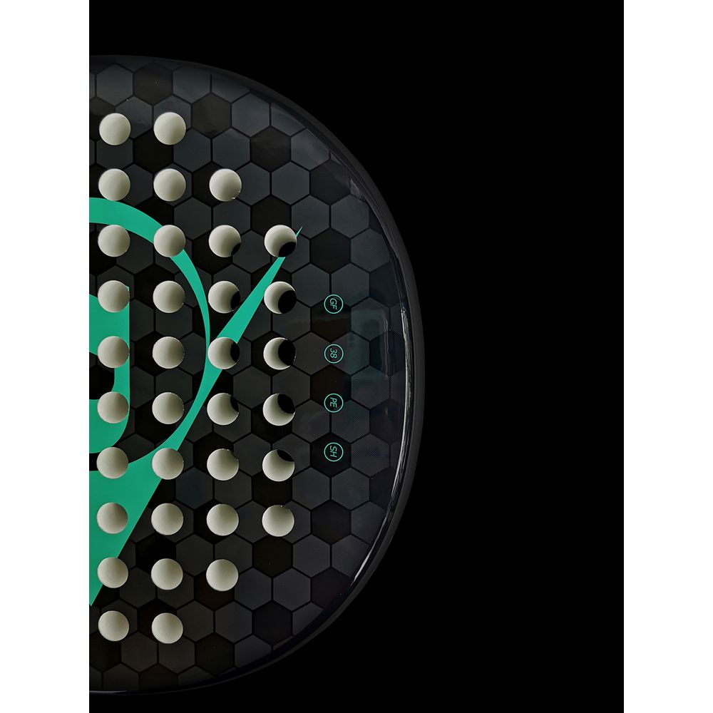 ダンロップ DUNLOP パデルラケット 2025 MEGAMAX BK メガマックス ブラック パデルラケット DSPR00126_7