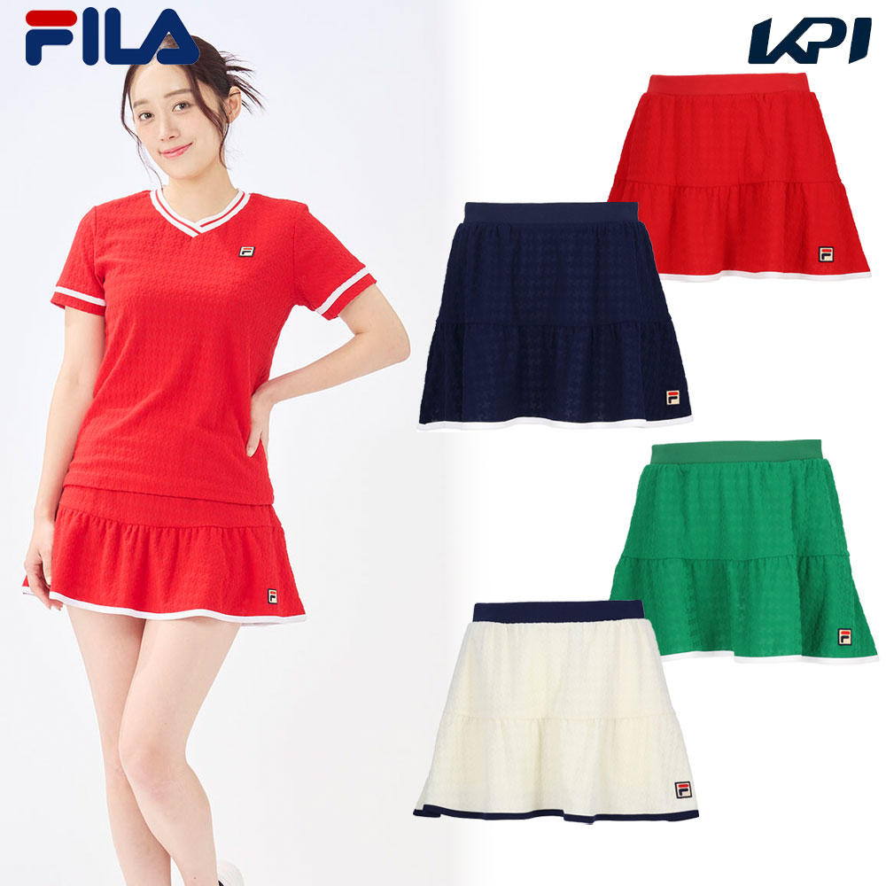 FILA フィラ テニスウェア レディース スコート EL0030 2025SS