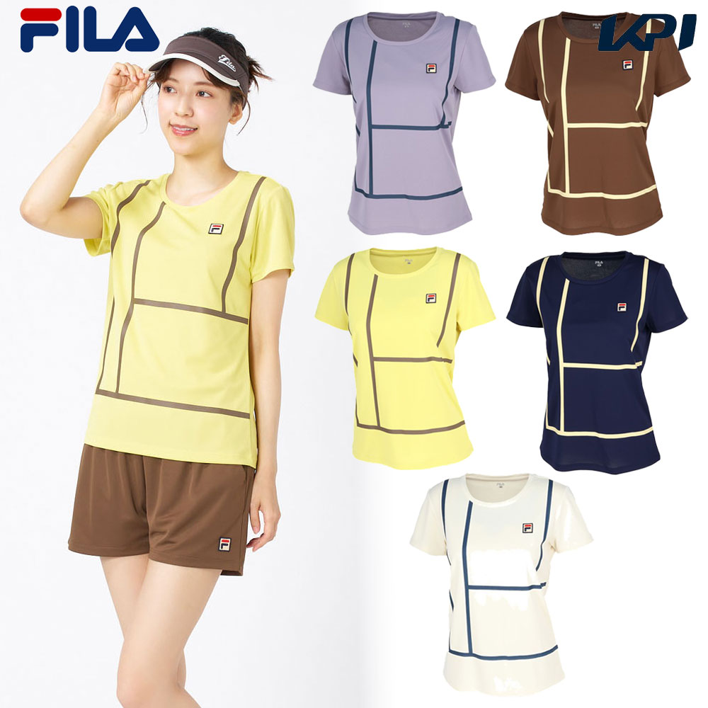 「最短当日出荷」フィラ FILA テニスウェア レディース   ゲームシャツ EL0238 2025FW