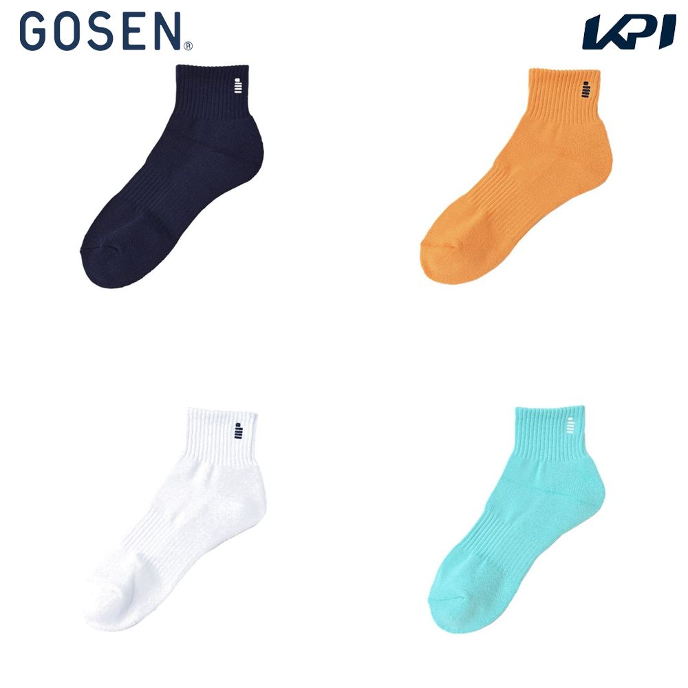 ゴーセン GOSEN テニスアクセサリー レディース   ショートソックス F2511