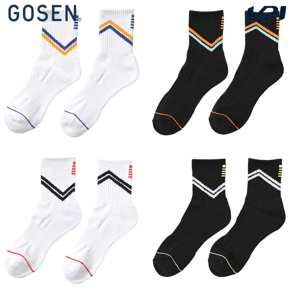 ゴーセン GOSEN テニスアクセサリー ユニセックス   ミドルソックス F2512