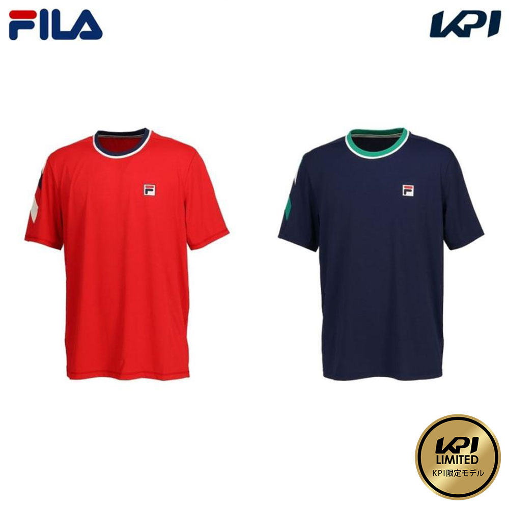 woׁxtB FILA ejXEFA Y SHORT SLEEVE V[gX[uQ[Vc KPI胂f FBM5053 2023FW