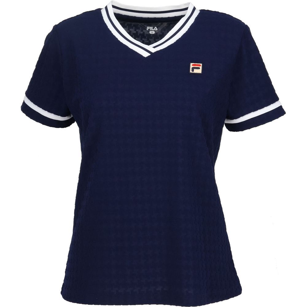 FILA シャツ テニスウェア レディース FILA（フィラ） テニスウェア レディース ゲームシャツ EL0028 2025SS