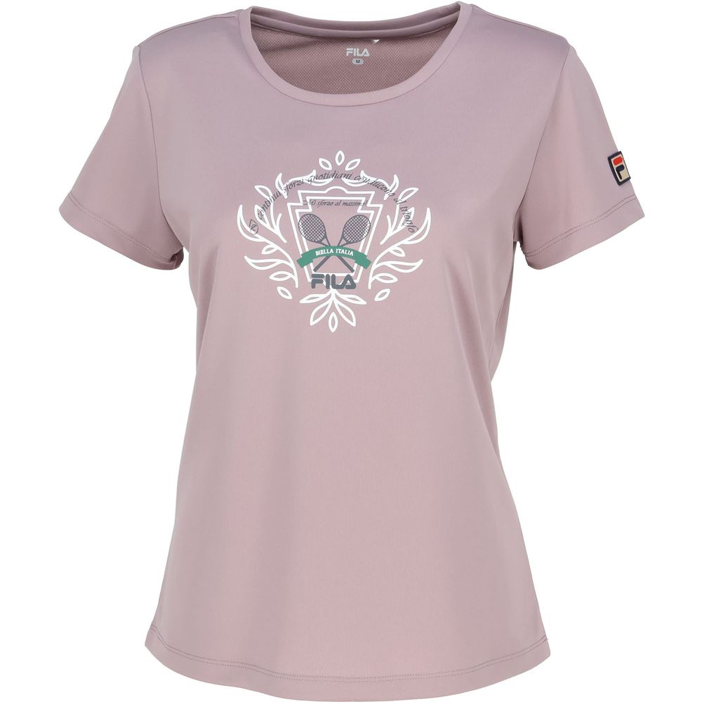 FILA（フィラ） テニスウェア レディース グラフィックTシャツ EL0043