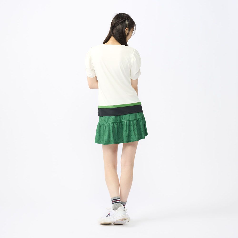 フィラ　テニスウェア　FILAゲームシャツ FILA（フィラ） テニスウェア レディース ゲームシャツ VL2697 2023FW