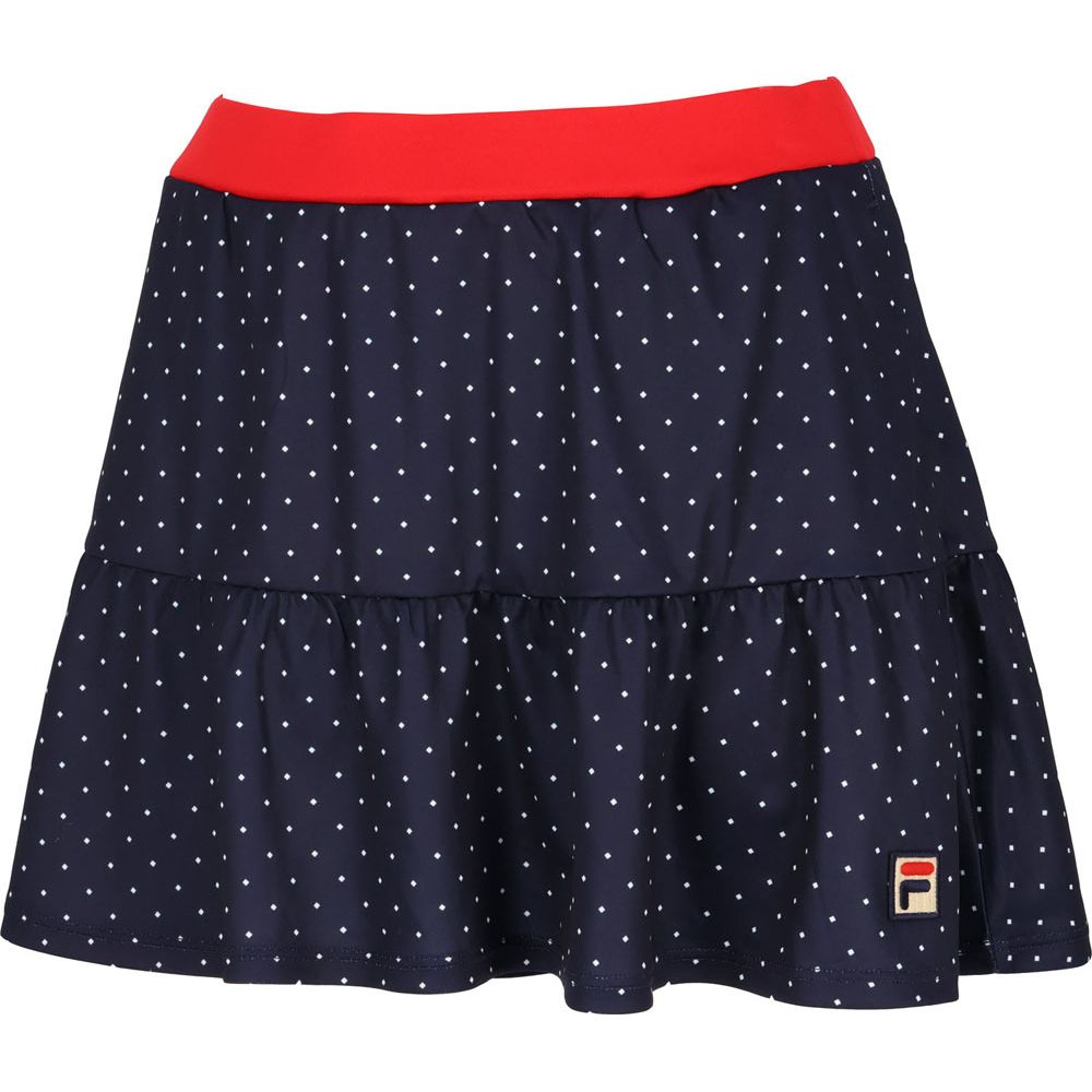 FILA フィラ テニスウェア レディース スコート スクエアドット