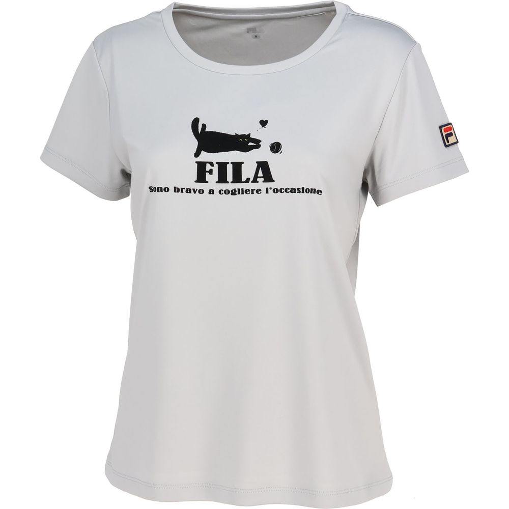 「別注数量限定」フィラ FILA テニスウェア レディース グラフィックＴシャツ KPI限定コラボモデル VL2764 2023FW『即日出荷』｜kpisports｜03