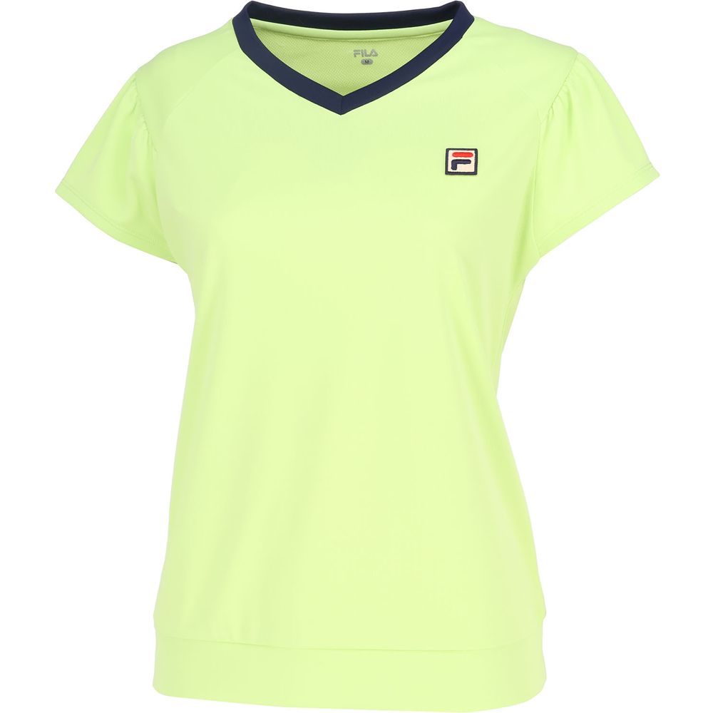 【最新入荷】 フィラ FILA テニスウェア VL2821 ゲームシャツ レディース ウェア
