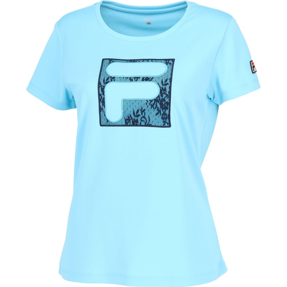 FILA（フィラ） テニスウェア レディース アップリケTシャツ VL2840