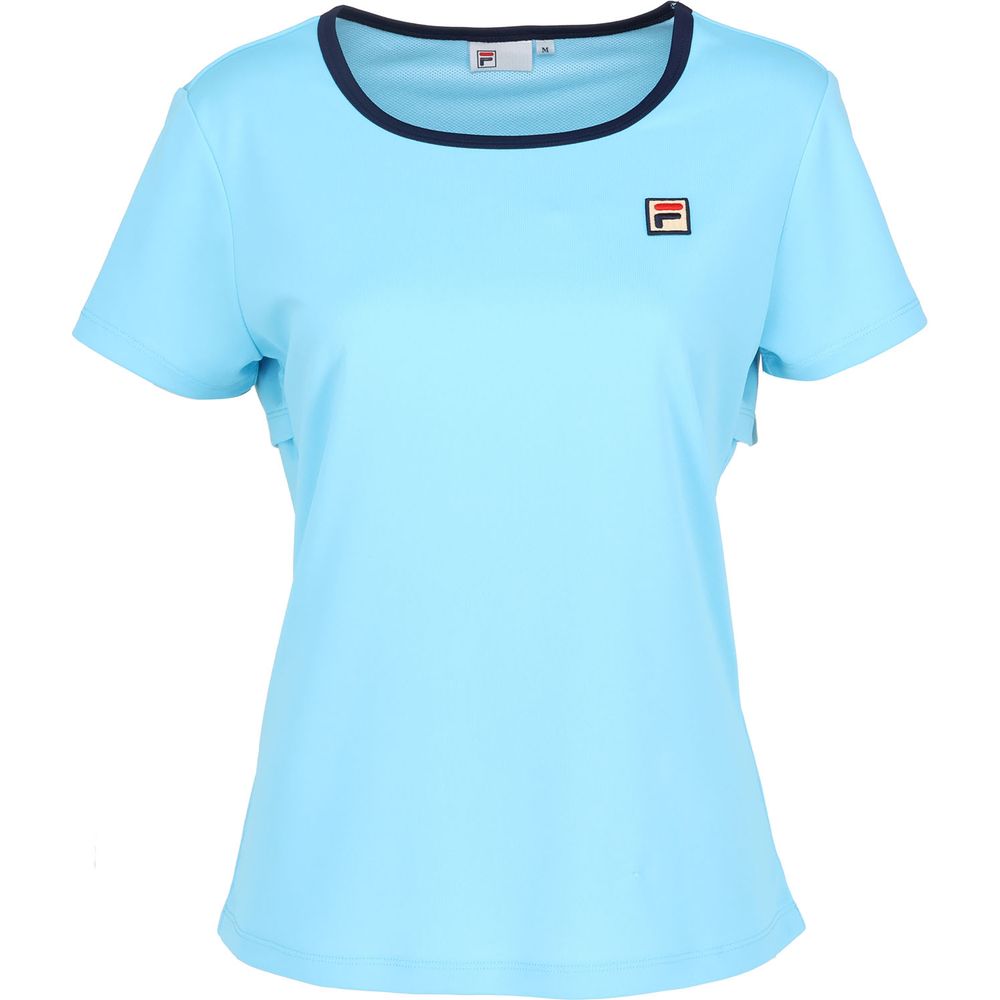 FILA（フィラ） テニスウェア レディース ゲームシャツ VL2843 2024SS