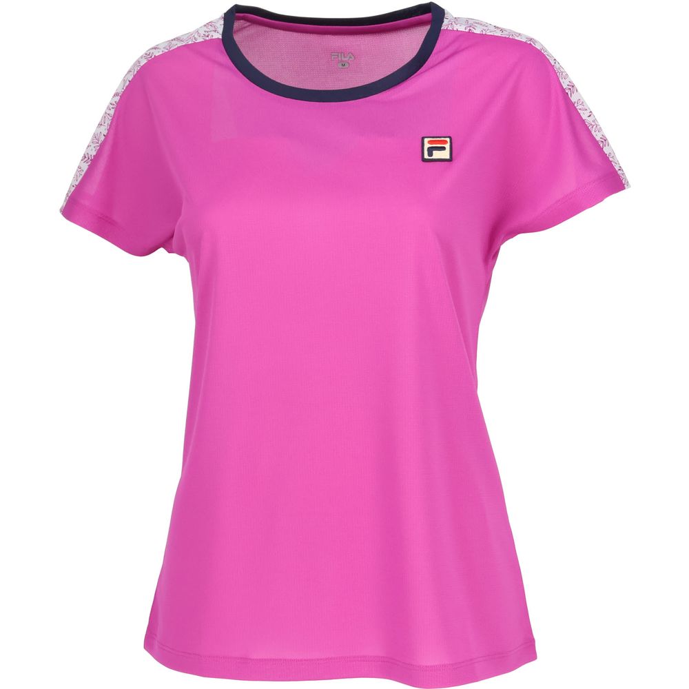 FILA（フィラ） テニスウェア レディース ゲームシャツ VL2872 2024SS