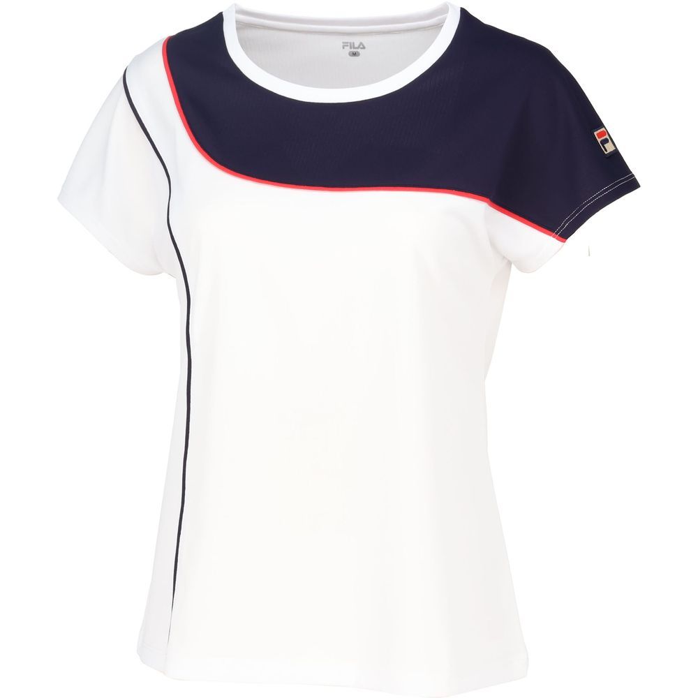 FILA（フィラ） テニスウェア レディース ゲームシャツ VL2937 2024FW