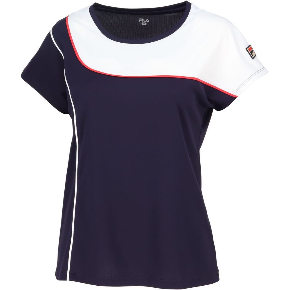 FILA（フィラ） テニスウェア レディース ゲームシャツ VL2937 2024FW