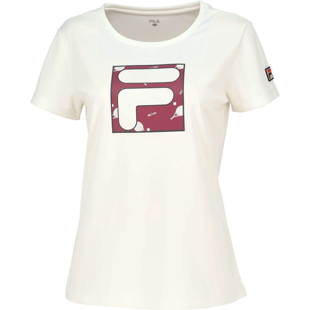 FILA（フィラ） テニスウェア レディース グラフィックTシャツ VL2941