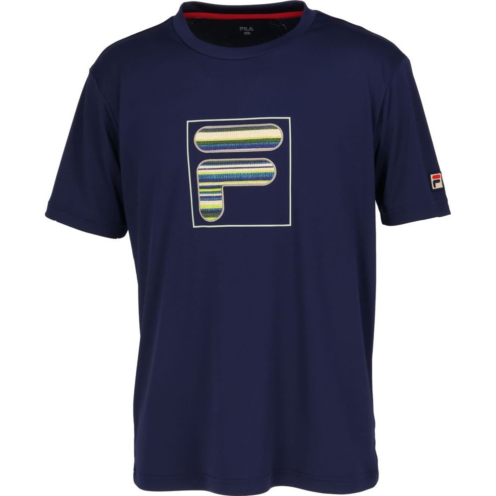 ロピア 爆買い FILA フィラ VM5622 アップリケTシャツ メンズ テニスウェア ウェア