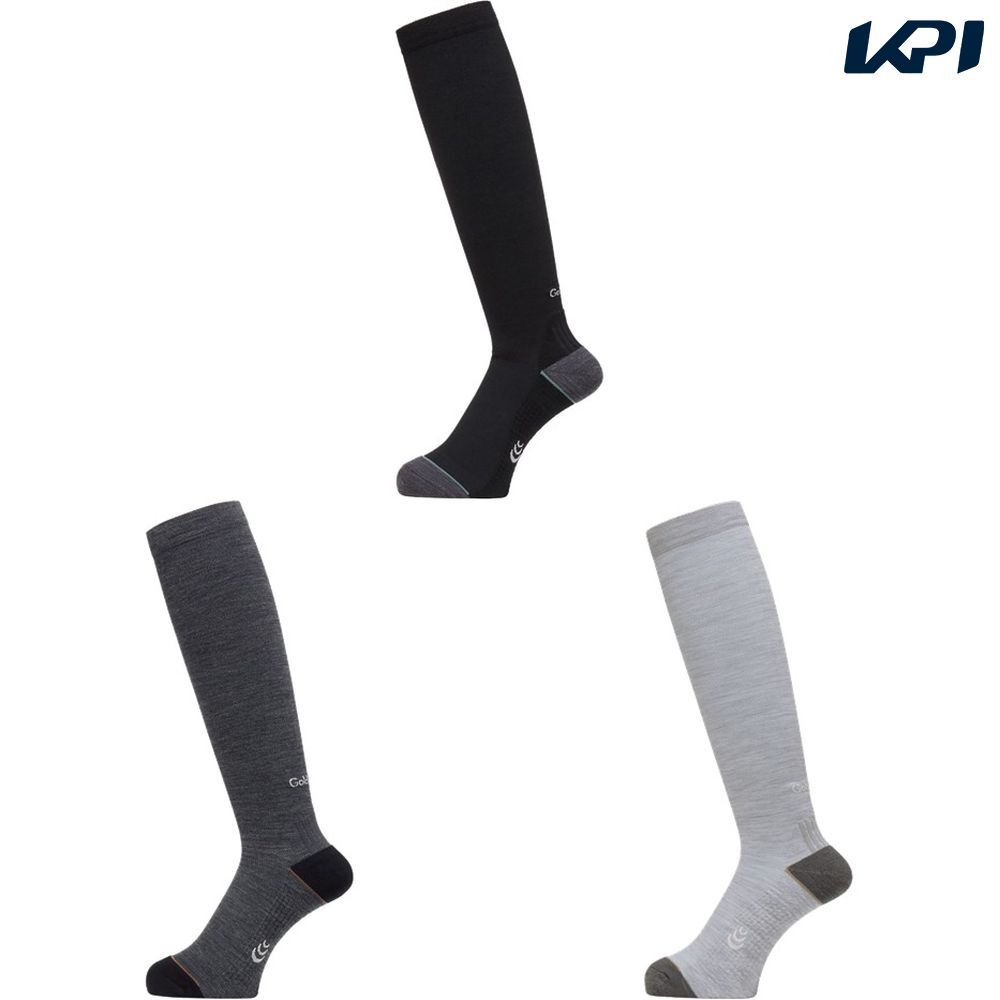 シースリーフィット C3fit 健康・ボディケアアクセサリー ユニセックス   ウールブレンドコンプレッションハイソックス GC25106