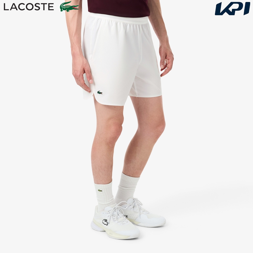 ラコステ LACOSTE テニスウェア メンズ   『ノバク・ジョコビッチ』オンコートウルトラドライショーツ GH0922-99-70V 2026FW『即日出荷』