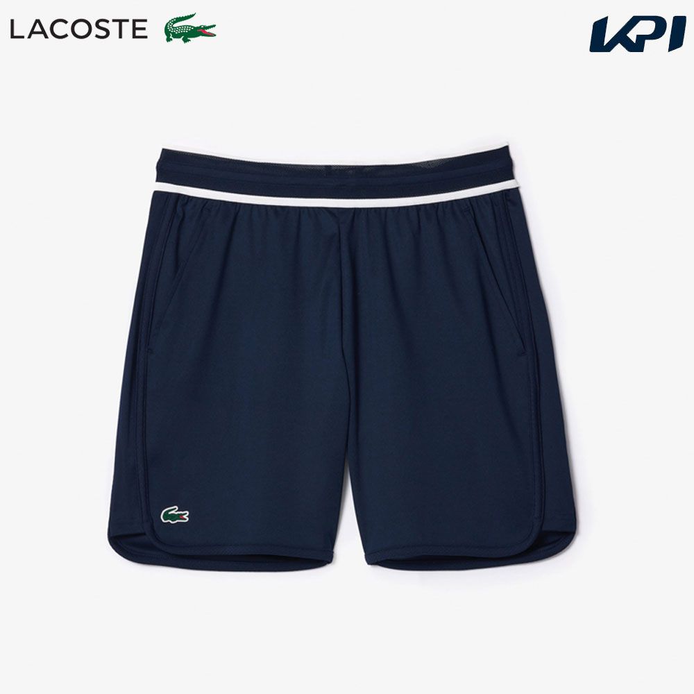 ラコステ LACOSTE テニスウェア メンズ   『ダニール・メドベージェフ』バスケインスパイアテニスショーツ GH7403-99-166 2024SS『即日出荷』｜kpisports