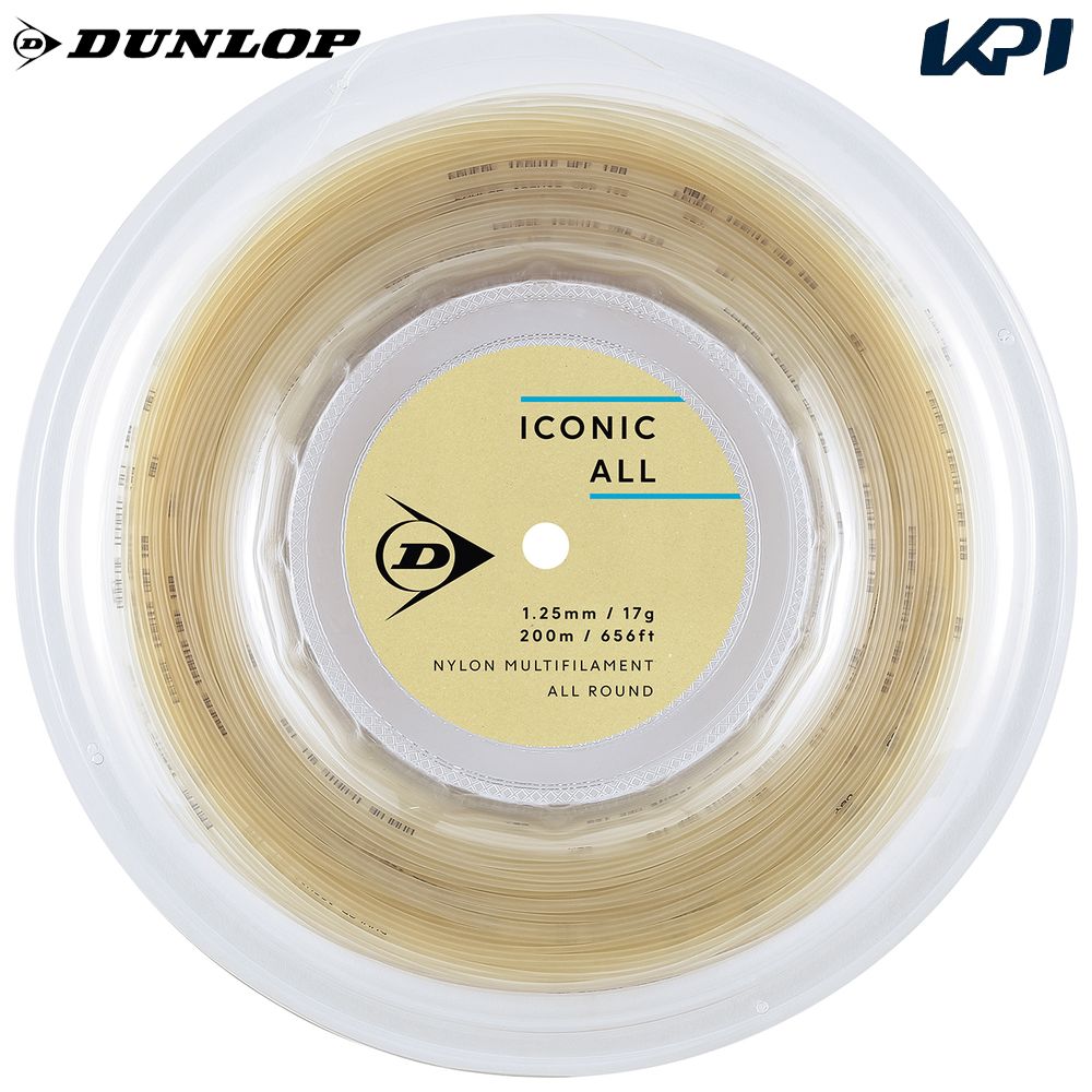 �_�����b�v DUNLOP �e�j�X�K�b�g�E�X�g�����O    ICONIC ALL �A�C�R�j�b�N�E�I�[�� 200m���[�� ���[���^�C�v DSTA32001