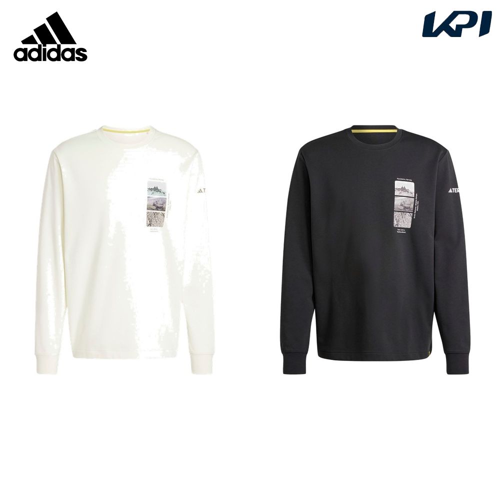 アディダス adidas アウトドアウェア ユニセックス   ナショナル ジオグラフィック 長袖グラフィックTシャツ ジェンダーニュートラル  JOP98 2024FW