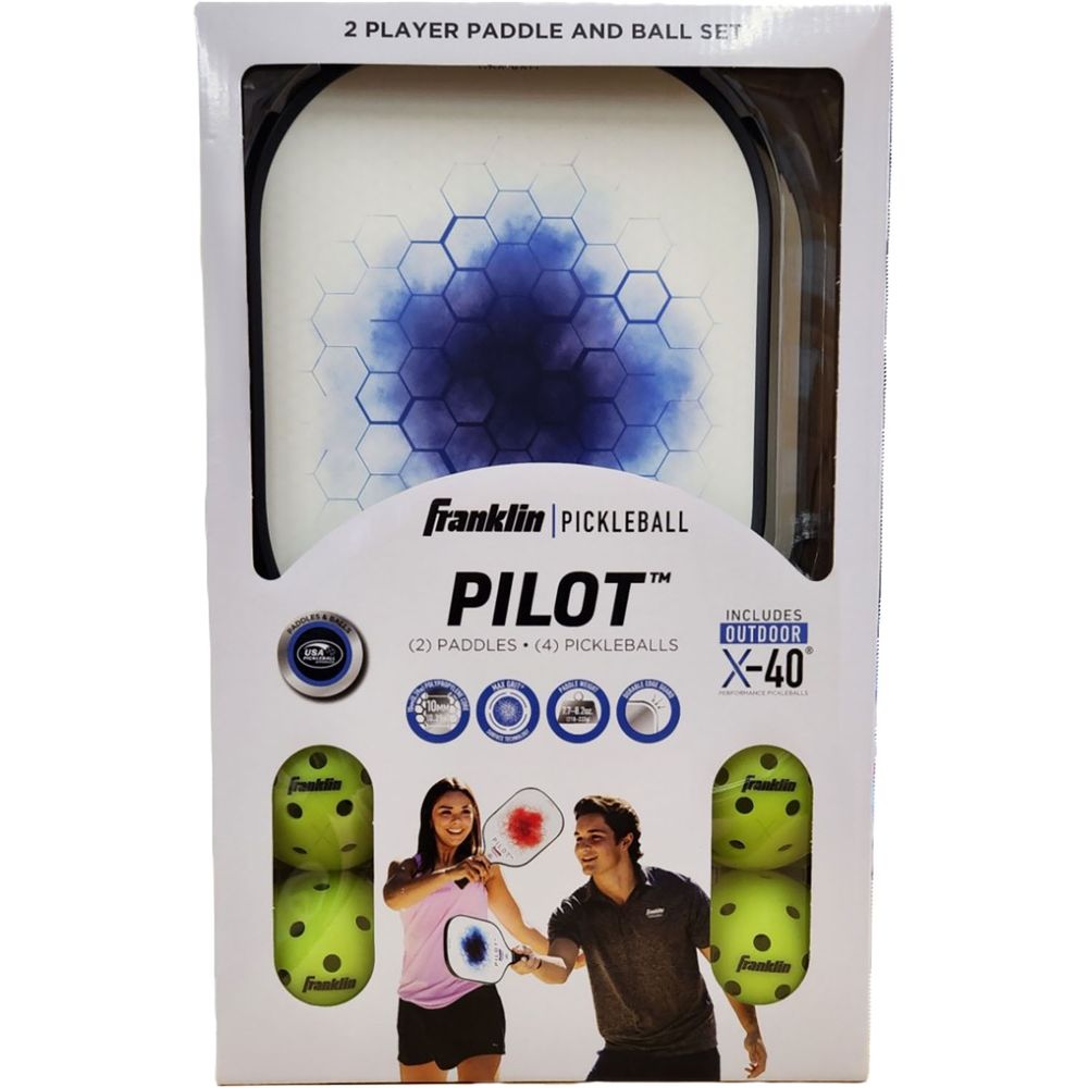 �s�b�N���{�[���p�h��  Franklin �t�����N���� Pilot PP 2 Player Set 59812