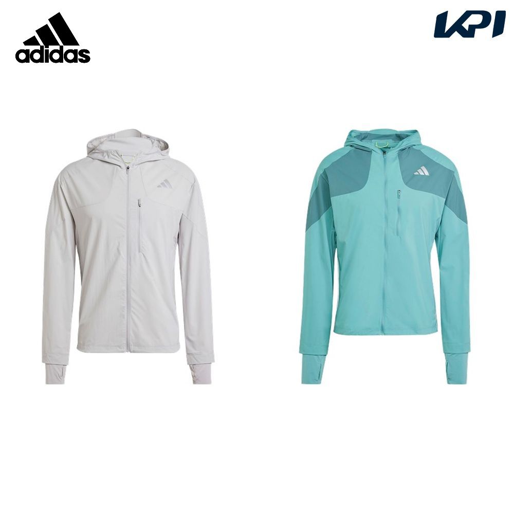 アディダス adidas 陸上ウェア メンズ   アディゼロ 駅伝 ランニングジャケット KUK41 2025SS