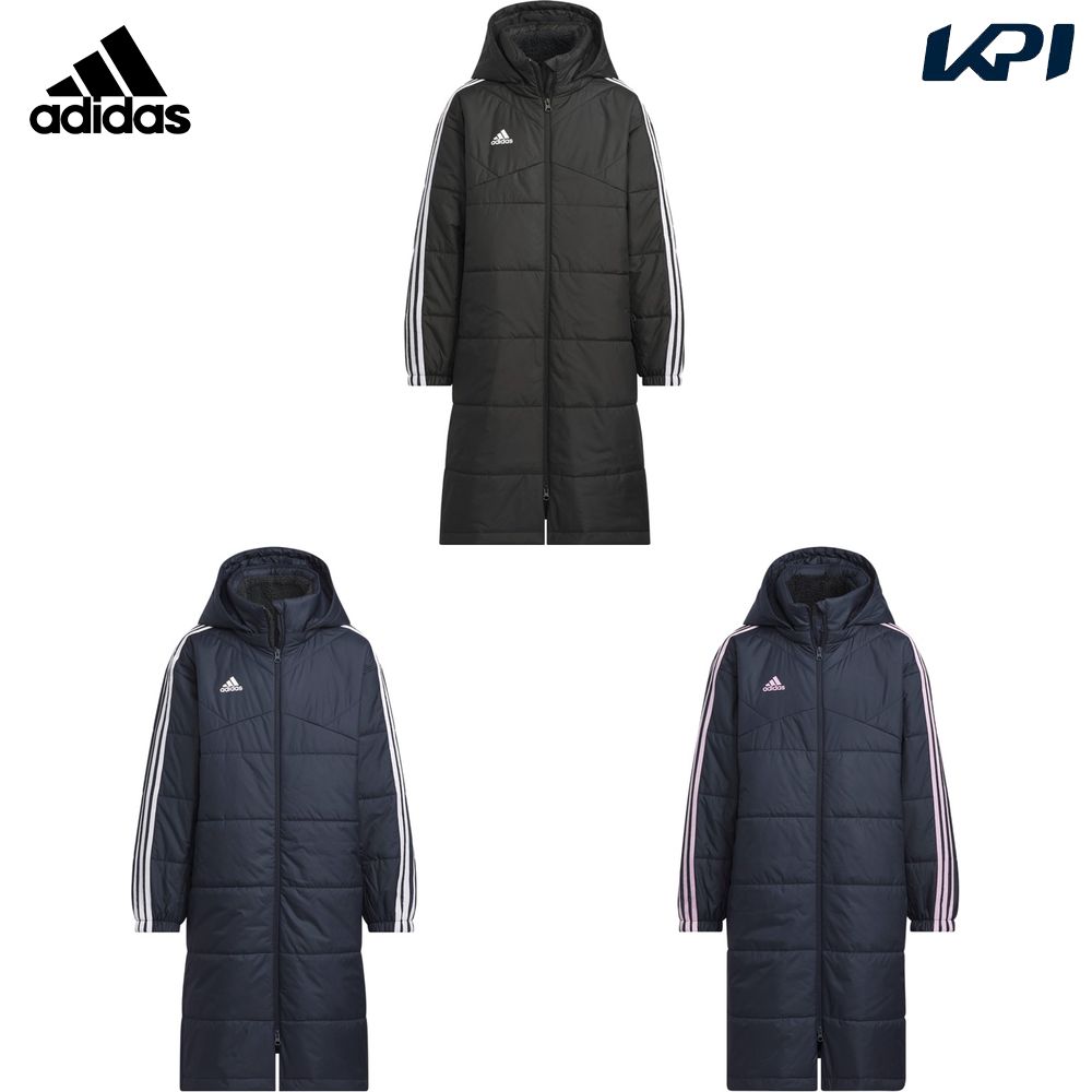 アディダス adidas マルチSPウェア ジュニア マストハブ スリーストライプス ルーズフィット ボアロングコート KWY19 2024FW