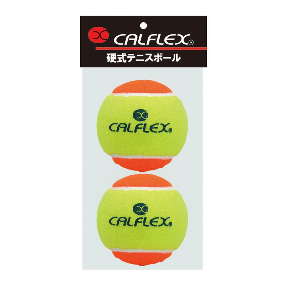カルフレックス CALFLEX テニステニスボール ツートンカラージュニア