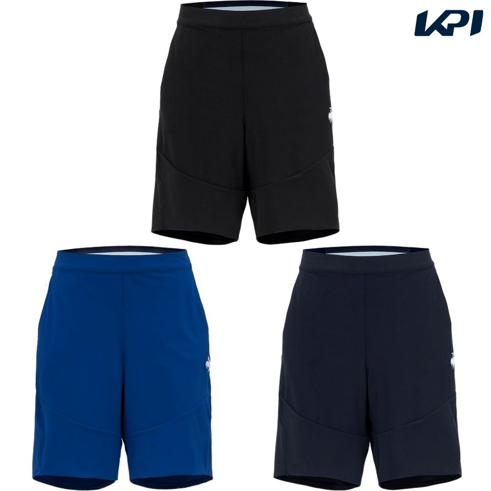 ルコック le coq sportif テニスウェア メンズ   ADVANTAGE PANTS 2 COOLハーフパンツ LN5SHP10M 2025SS