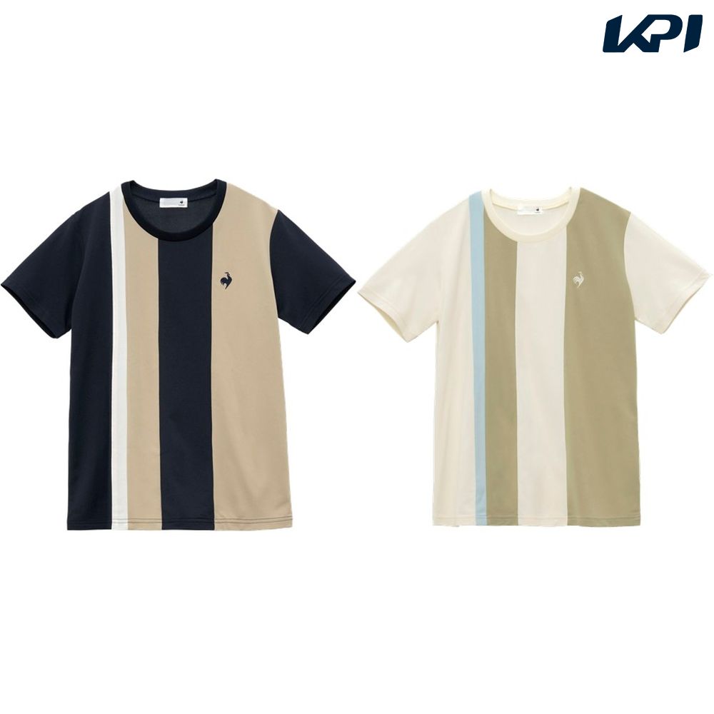 ルコック le coq sportif フィットネスウェア レディース   カラーブロックＴシャツ LT5SHT08L 2025SS