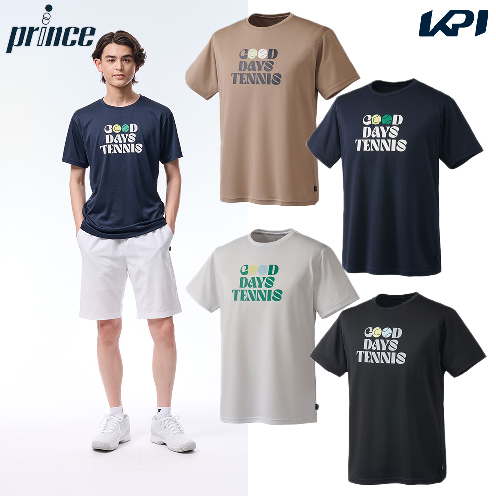 プリンス Prince テニスウェア メンズ   Tシャツ MF5029 2025FW