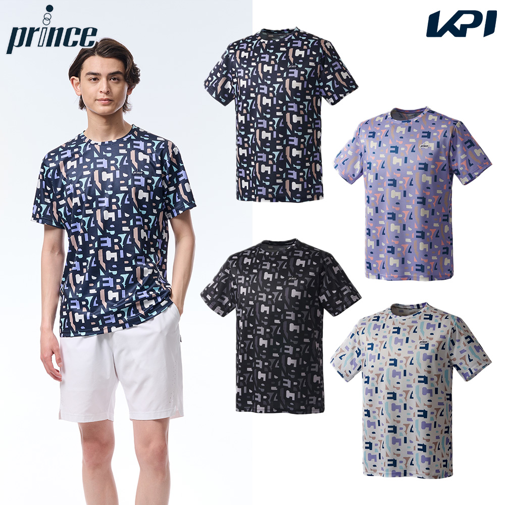 プリンス Prince テニスウェア メンズ   ゲームシャツ MF5030 2025FW