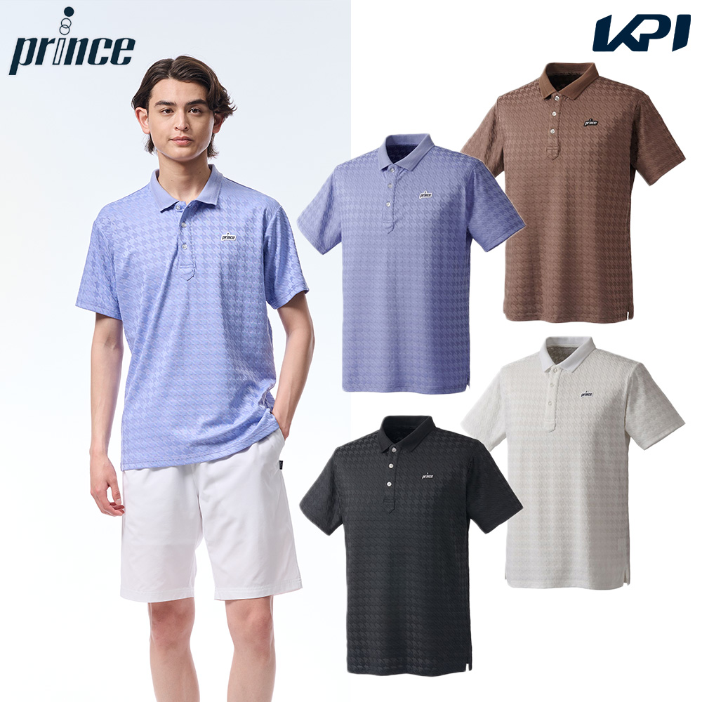 プリンス Prince テニスウェア メンズ   ポロシャツ MF5110 2025FW 8月下旬発売予定※予約