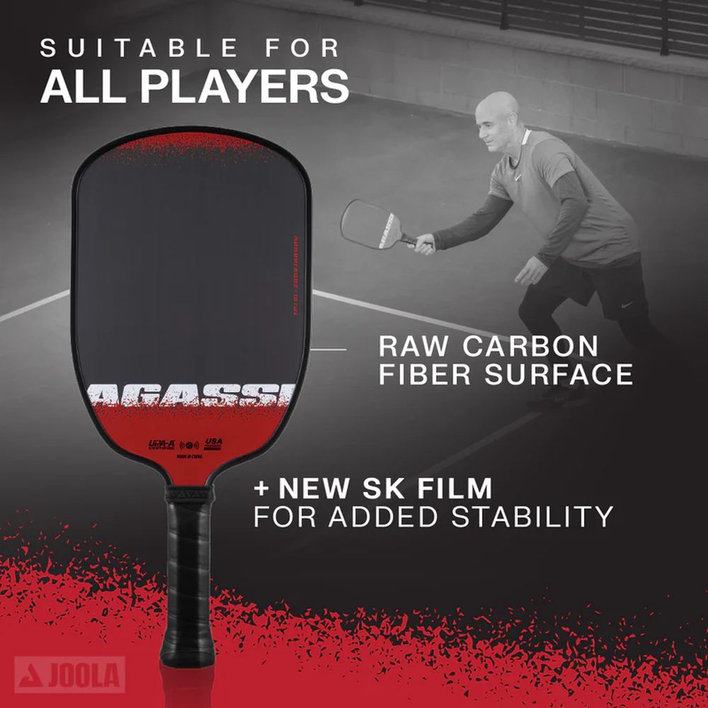 ヨーラ JOOLA ピックルボールパドル アガシ エッジ SS25 16mm