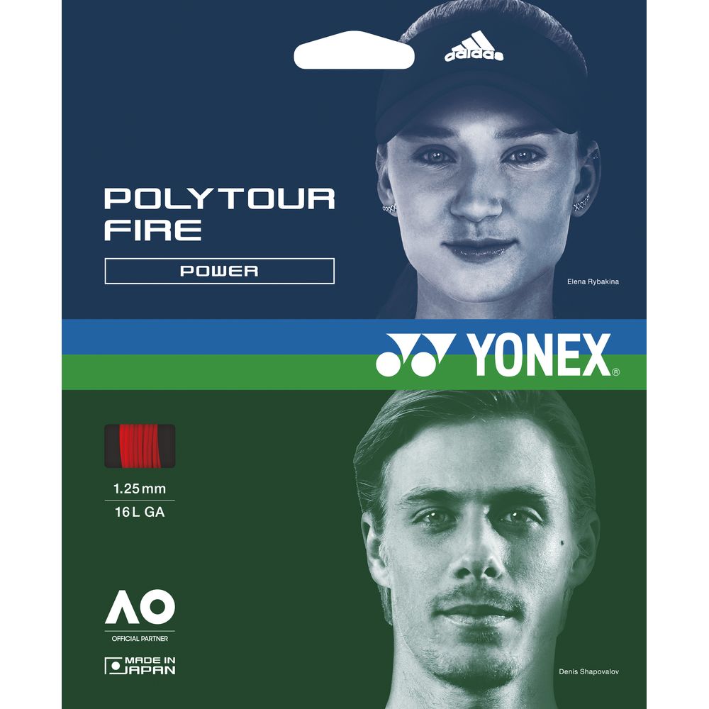 ヨネックス YONEX テニスガット・ストリング ポリツアーファイア125