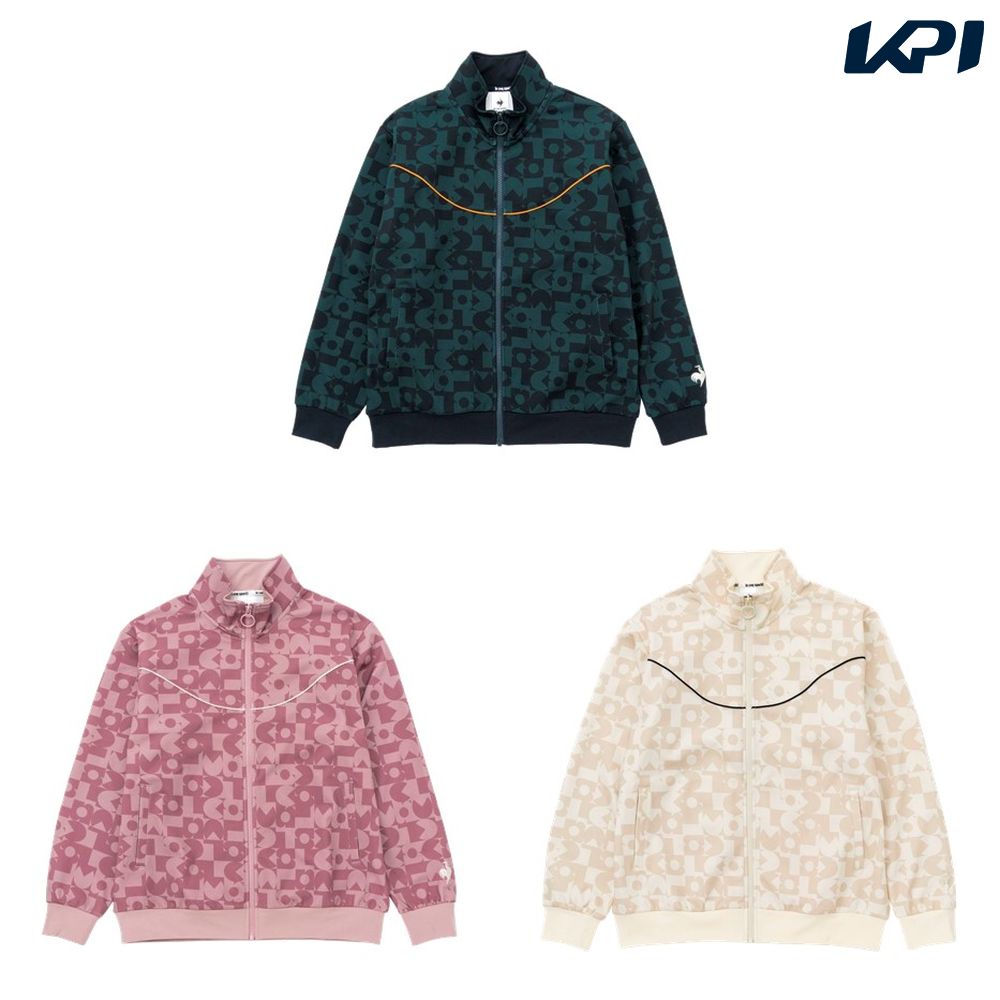 ルコック le coq sportif マルチSPウェア レディース   ヘランカ防風ツイルジャージ プリントジャケット QMWWJF12 2023FW