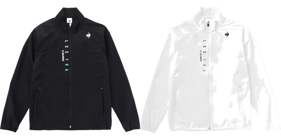 ルコック le coq sportif テニスウェア メンズ SUNSCREEN リップクロスジャケット QTMVJC20 2023SS