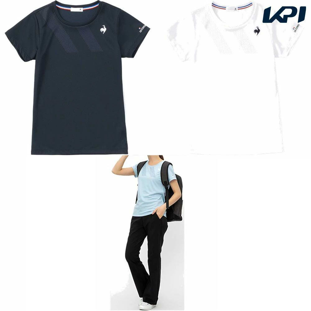 ルコック le coq sportif テニスウェア レディース ソレイユ ゲームシャツ QTWVJA90 2023FW