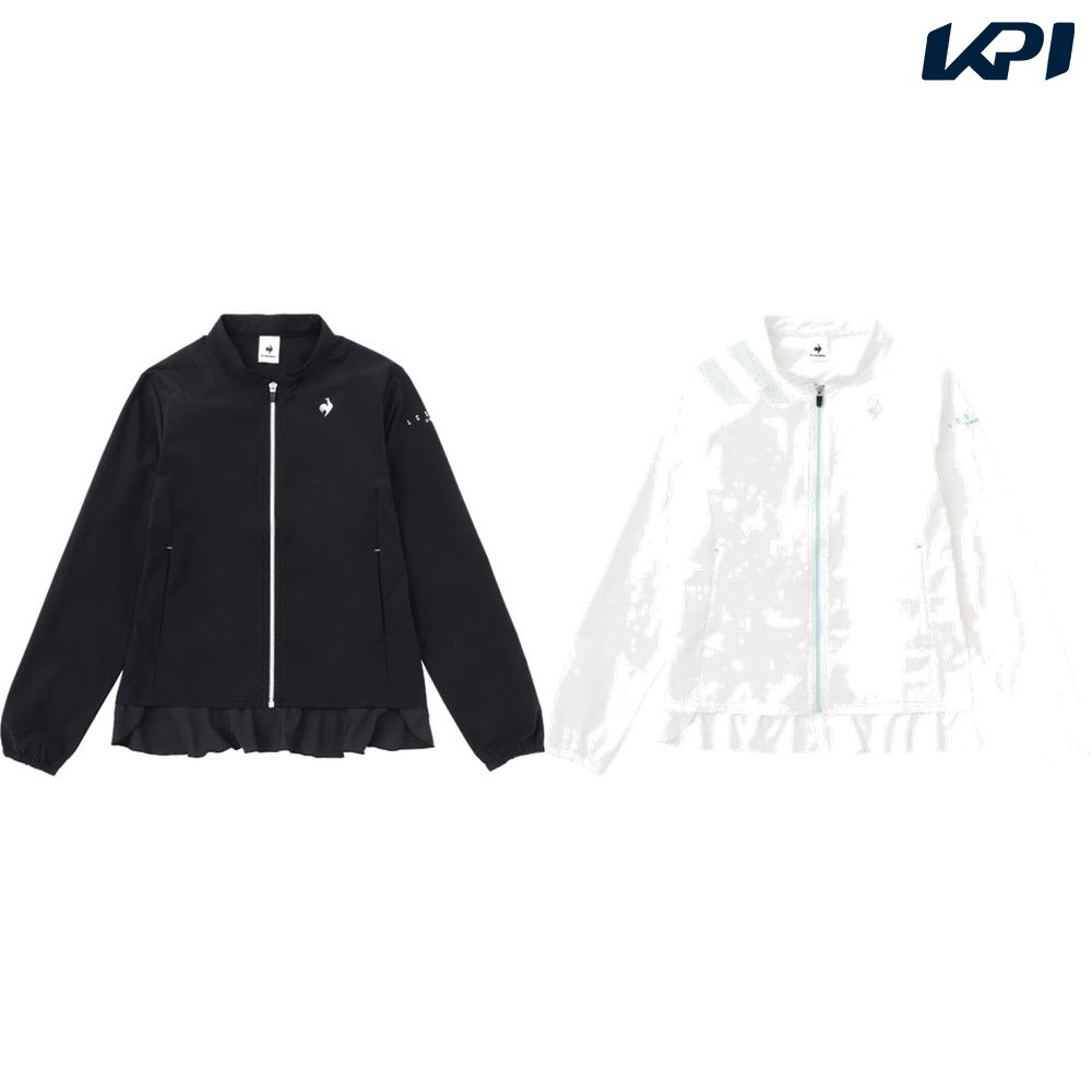 ルコック le coq sportif テニスウェア レディース SUNSCREEN リップクロスジャケット QTWVJC20 2023SS