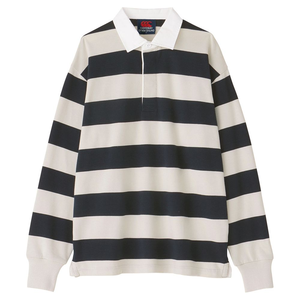 カンタベリー CANTERBURY ラグビーウェア ユニセックス 2.5INCH STRIPE RUGBY JERSEY RA44133 2024SS :RA44133:KPIsports