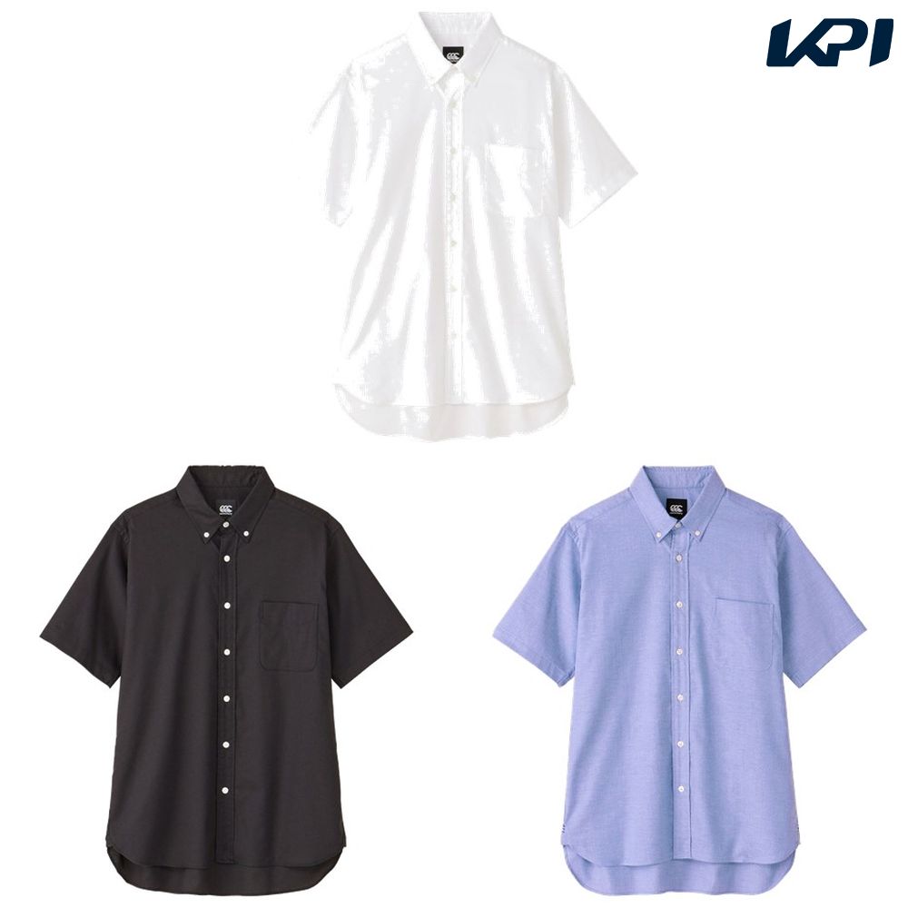 カンタベリー CANTERBURY ラグビーウェア ユニセックス R+ S/S STRETCH BD SHIRT RP34077B 2024SS :RP34077B:KPIsports