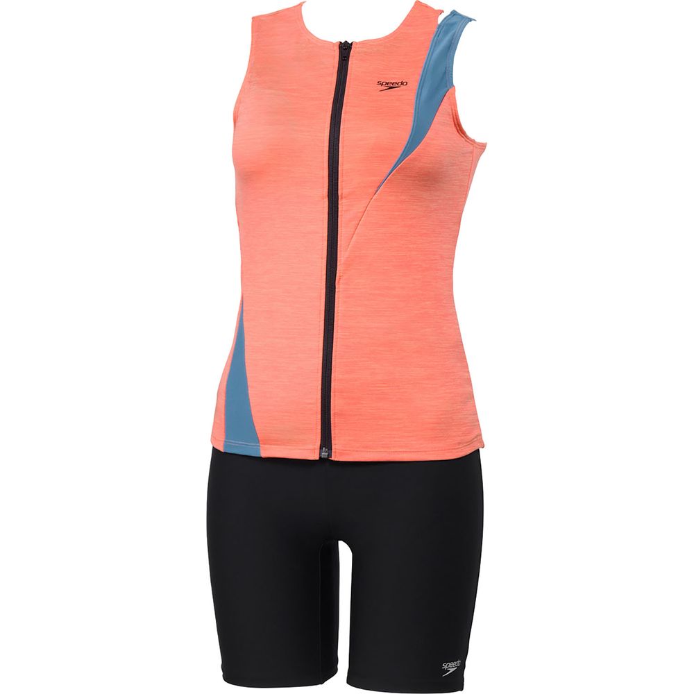 Speedo SFW32410 スポーツ用水着 Mサイズ speedo（スピード） 水泳水着 レディース Diagona Zip Pro Separates