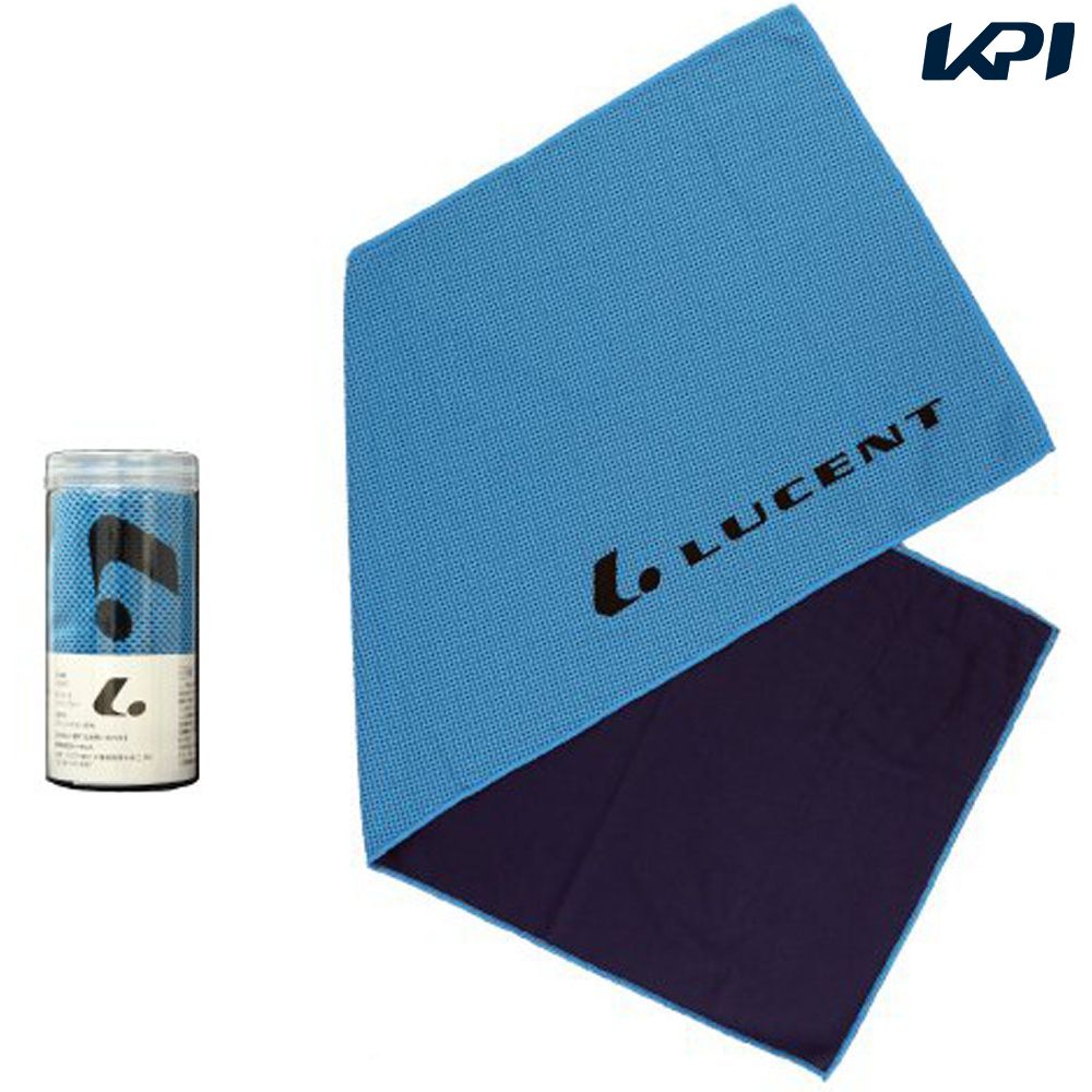 ルーセント LUCENT テニスタオル    ヒンヤリタオル ライトブルー XLE6037