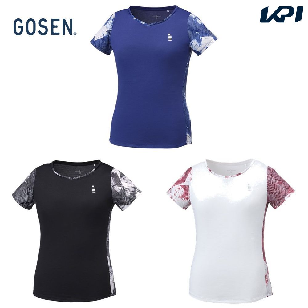ゴーセン GOSEN テニスウェア レディース ゲームシャツ T1963 2019FW