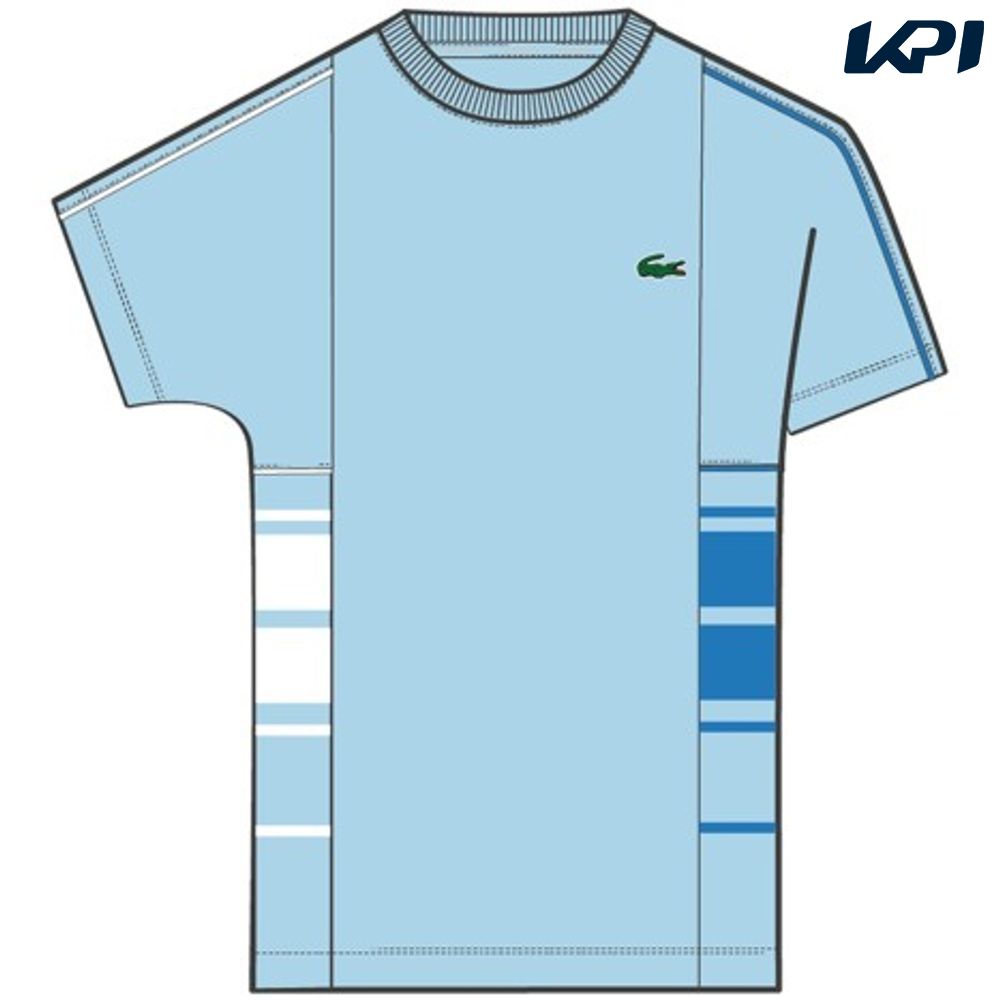 ラコステ LACOSTE テニスウェア メンズ Tシャツ TH0857L-GBG 2022SS 『即日出荷』｜kpisports｜02